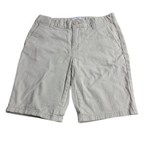 Children's Place khaki uniform shorts 8